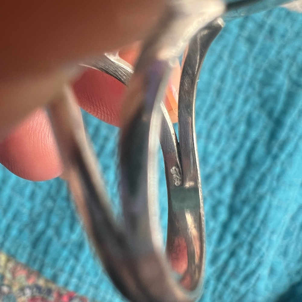 925 Turquoise ring - Picture 7 of 9